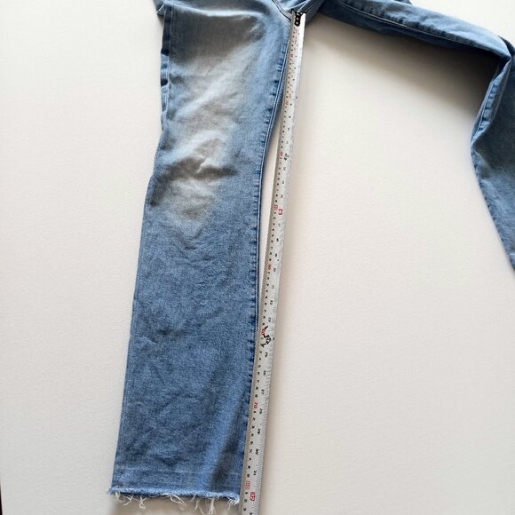 MOTHER Jeans Stunner Cruiser (Flare changed to Straight Leg) 32" Inseam - Picture 7 of 11